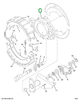 2504743C91 SPIDER BRAKE W/BUSH & SEAL