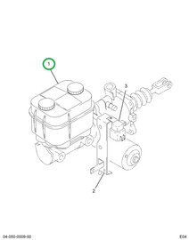 2504897C91 HYDROVAC,HEAD PWR BK CYL LESS