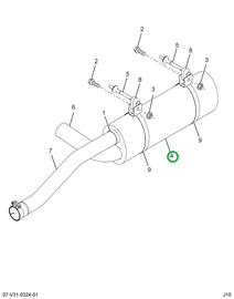 2505109C1 MUFFLER ASM RT HORIZ/VERT