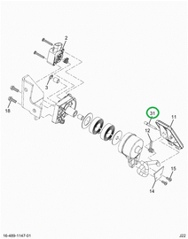 2505177C1 PIN ACCEL PEDAL