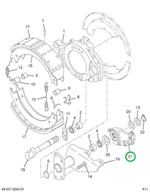 2505234C91 ADJUSTER BRK SLACK