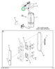 2505303C3 BRACKET RH BRT CBL LKDWN W/GSK