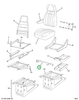 2505469C1 BRACKET SEAT BELT MTG