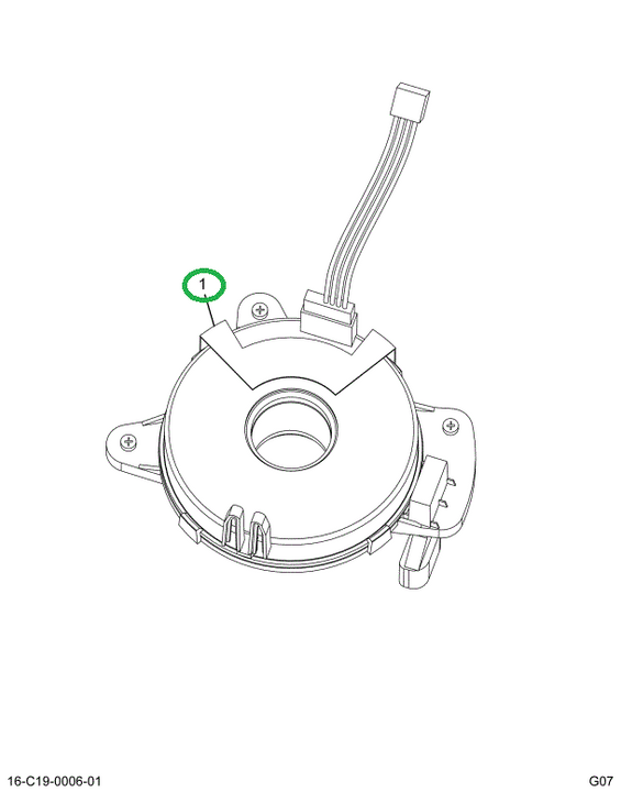 2505657C91 SPRING CLOCK W/CANCEL CAM  KIT