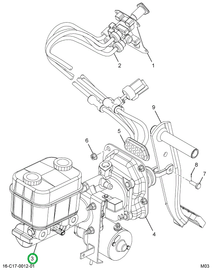 2505685C91 CYLINDER,KIT DCM BOOSTER LESS