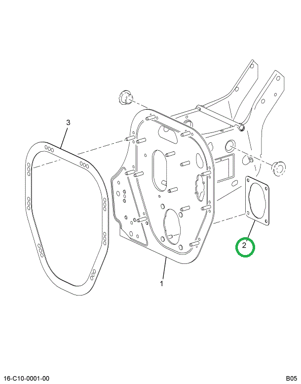 2505773C1 GASKET STEERING COLUMN