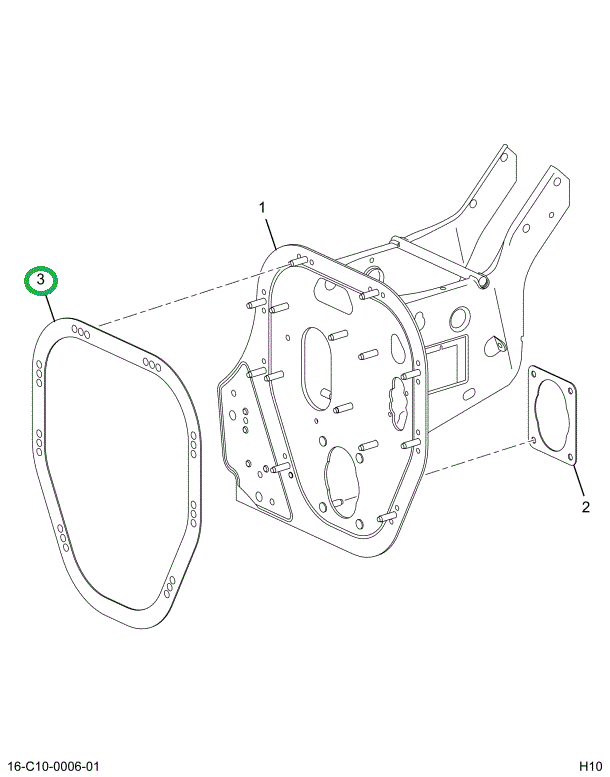 2505774C1 GASKET MODULE PLATE*DCM