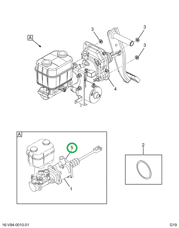 2505858C1 GASKET HYD VALVE TO PLATE