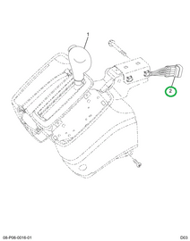 2505906C1 CABLE TRAN SHIFT SELECTOR 77