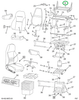 2505985C1 Frame, Seat, Lower