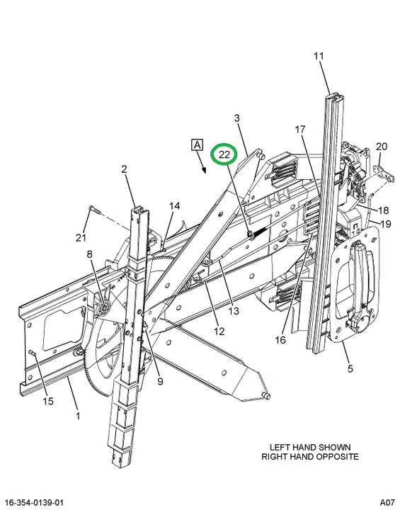 2506037C1 CLIP DOOR ROD GUIDE