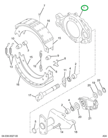 2506048C91 Spider, Brake