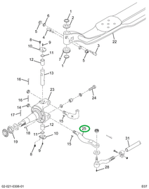 2506069C1 Arm, Tie Rod, Steering, Rh