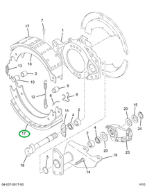 2506140C91 Set, Brake Lining R301