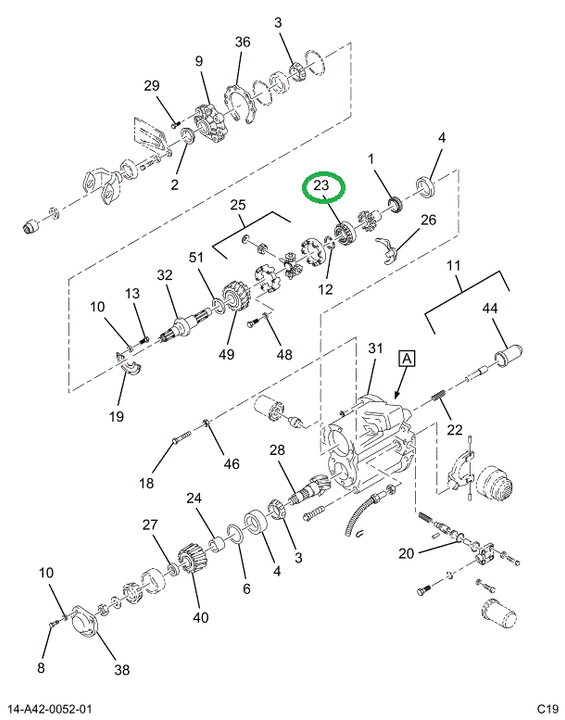 2506149C1 COLLAR SHIFT CLUTCH I.A.D