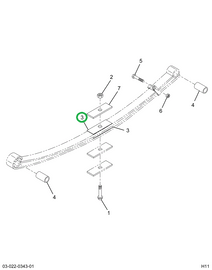 2506174C1 INSULATR,INSULATOR SPG 3.75X.0