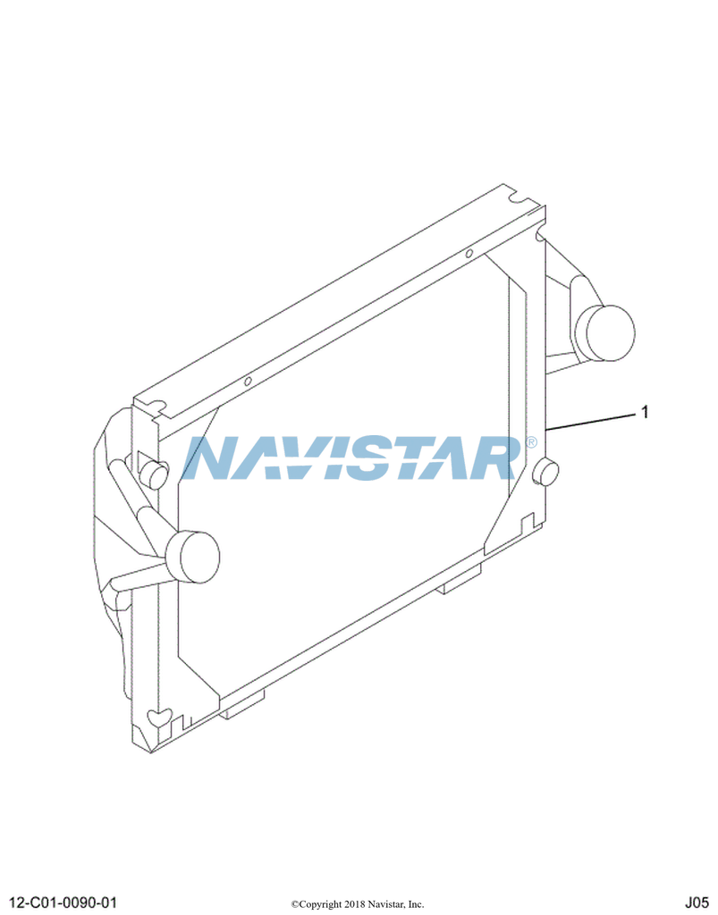 2507453C1 FITTING ORIFICE COOLER