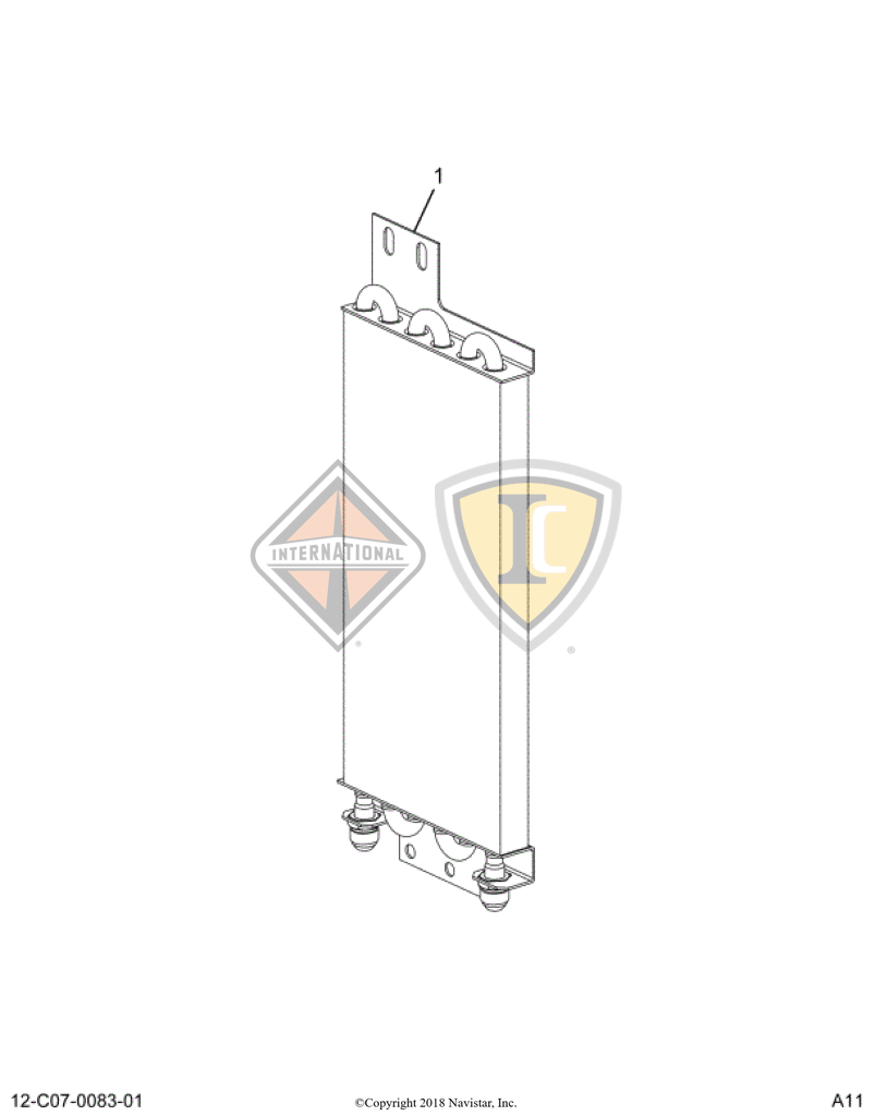 2508806C92 COOLER OIL TRAN LOW HP TRANS