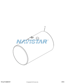 2512442C91 TANK, FUEL, SERVICE, W/CAP