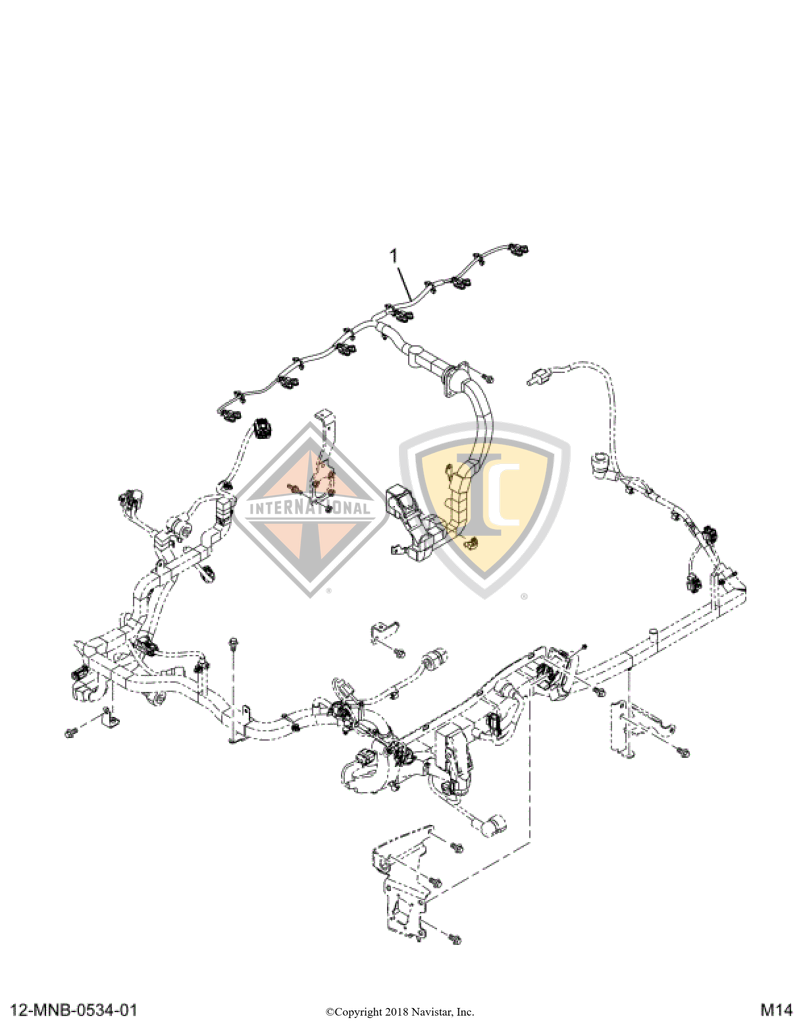 2513724C91 HARNESS,KIT, INJECTOR HARNESS