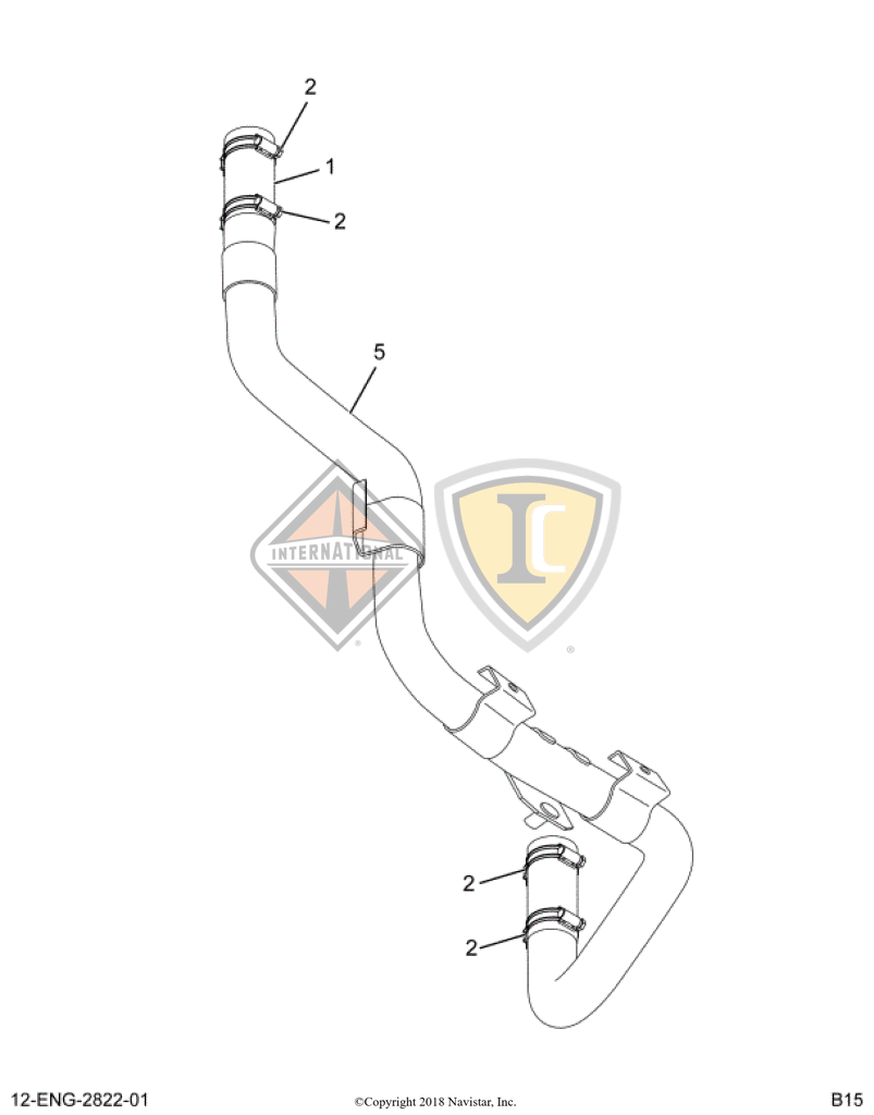 2514576C91 SEAL,KIT, COOLANT CROSSOVER  T