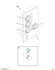 2515020C1 SOCKET, DASH LAMP, BLUE