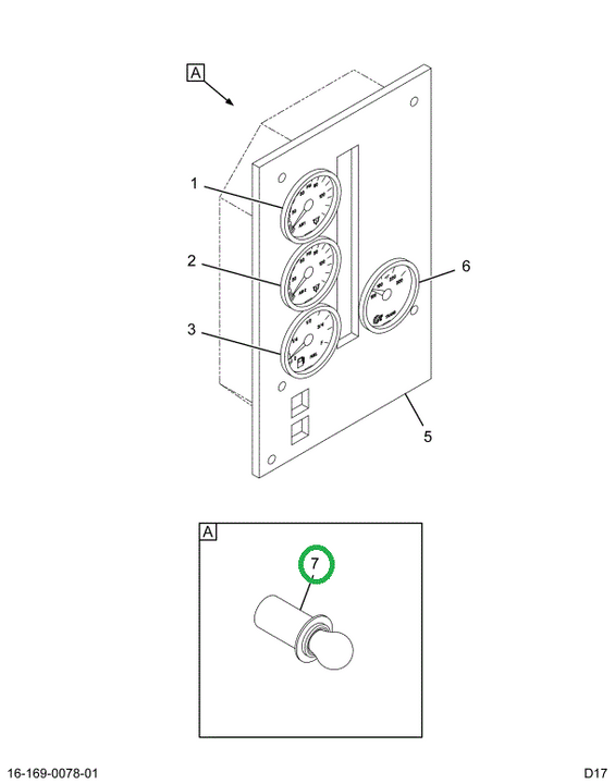 2515020C1 SOCKET, DASH LAMP, BLUE