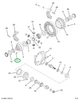 2515108C91 BOLT, CASE DIFF
