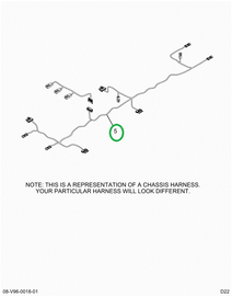 2515300C91 Harness, Master,  N13 Forward,