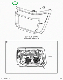 2515351C92 LAMP, ASSEMBLY, LEFT HAND TURN