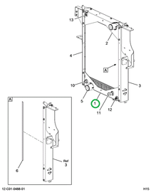 2515423C1 CHANNEL,BOTTOM FRAME,BACK