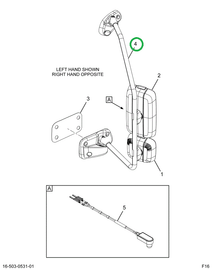 2515497C91 BRACKET,BRKT ASY,LH,BLK,MAN,HT