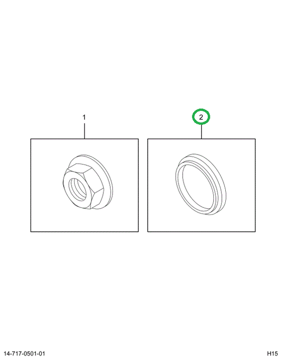 2515534C1 SEAL OUTPUT SHAFT