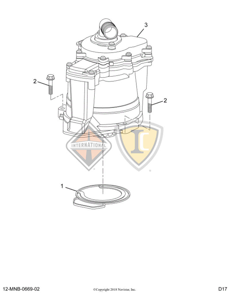 2515618C92 KIT, OIL FILTER BREATHER