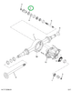 2515719C91 SEAL, OIL OUTPUT SHAFT