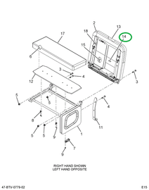 2515749C91 Pad, Ics Pocket Assembly, Gen4
