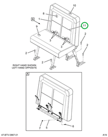 2515756C91 Pad, Ics Pocket Assembly, Gen4