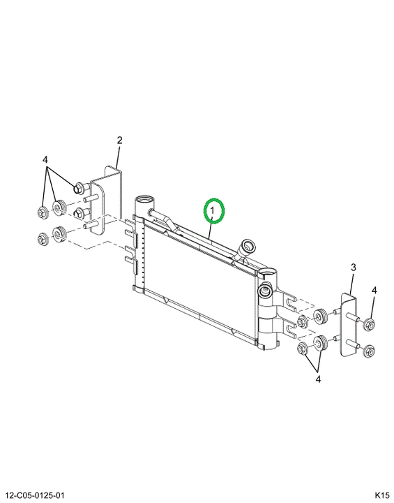 2515775C1 COOLER ASSEMBLY, FUEL