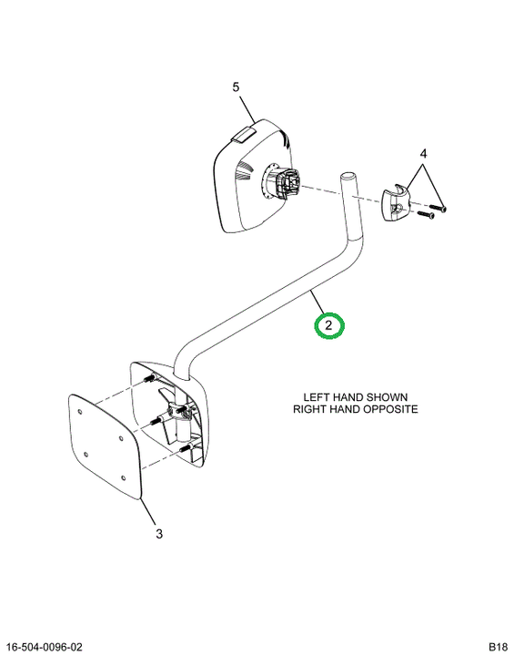 2515869C2 BRACKET ASSY, LH HOOD