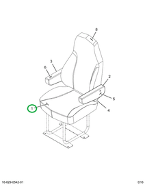 2515913C1 COVER,CUSHION COVER