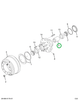 2516007C91 SPACER, WHEEL BEARING