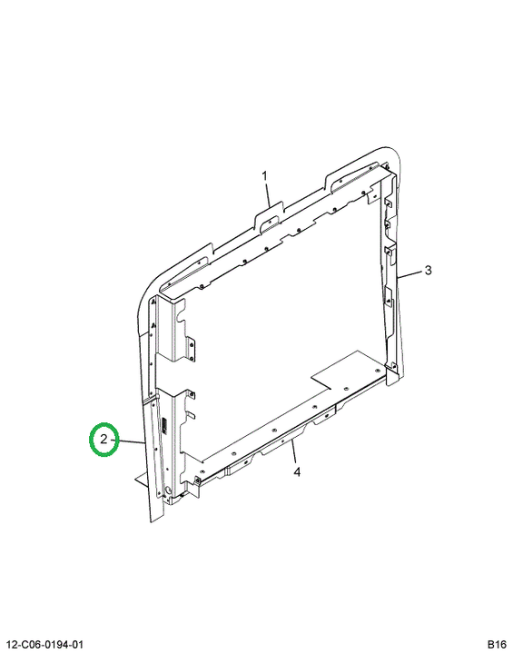 2516014C1 Seal, Recirculation Shield, Ra