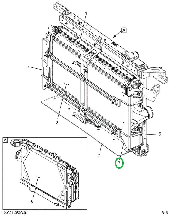 2516029C1 Bracket. Assembly L H