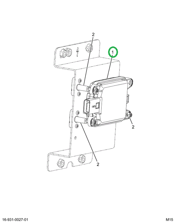 2516065C3 CONTROL,RADAR, WINGMAN FLR20,