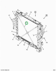2516109C91 CHANNEL,SUPPORT,CROSS BARS