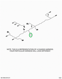 2516340C91 Harness, Master,  N13 Forward,