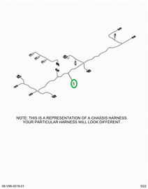 2516344C91 Harness, Master,  N13 Forward,