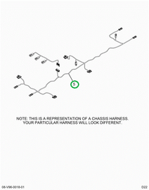 2516348C91 Harness, Master,  N13 Forward,