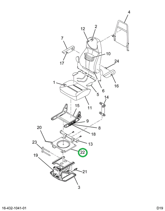 2516444C91 TRACK KIT