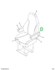 2516450C1 REST,UPHOLSTERED ARMREST LH